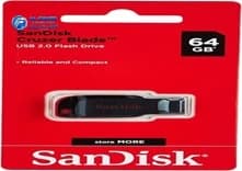 Flash  San Disk 64G بلاستيك - View 1