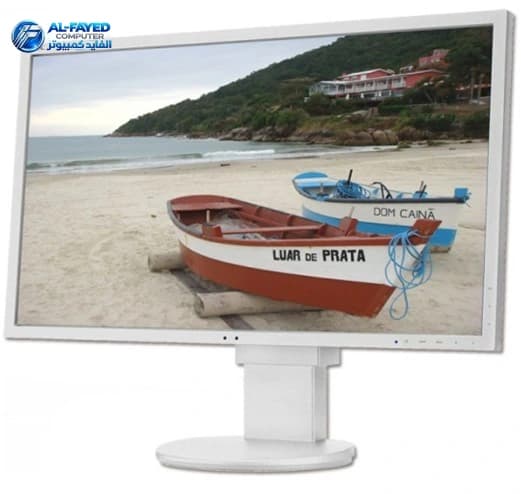 شاشة 22  DELL لون أبيض HD بها مدخل - View 1