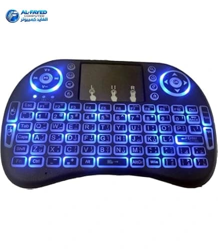 Keyboard   Point مضئ Wireless  ويرلس  RGB Mini   PT-200 جميمنج مضئ - View 1