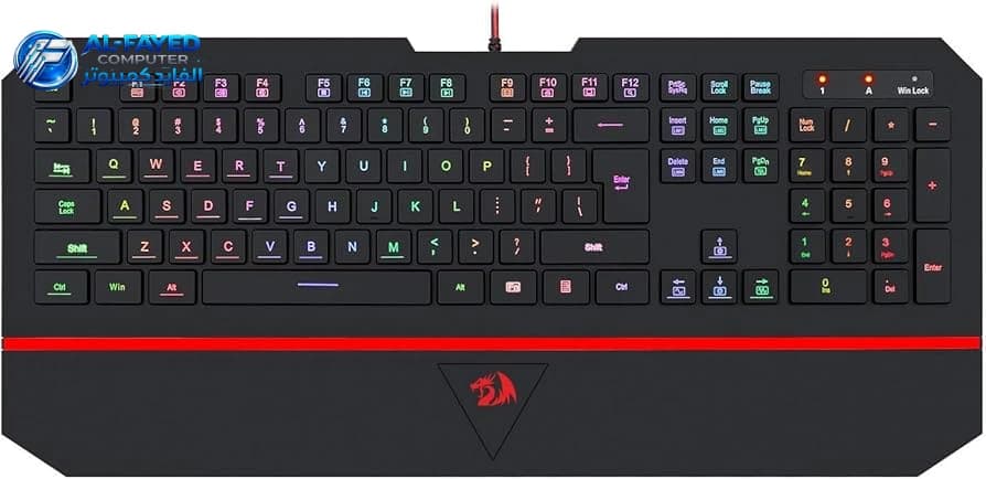 K-502 RGB   Redragon Redragon K502 TKLWI Relessrgb Mechanical  5.0BT/2.4Ghz/ Wired Three Modes Blue Switches for PC Laptop Cell Phone - View 1