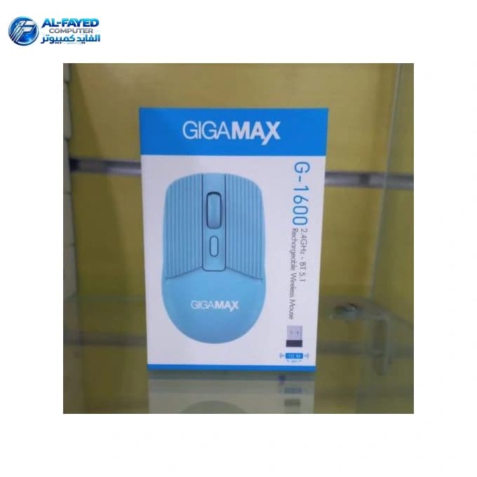 Mouse Wireless   Giga Max G-1600 ON//OFF مفتاح لتوفير البطارية - View 1