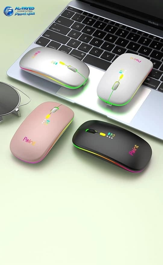 Mouse W10  بوينت Wireless+Charger Bluetooth شحن W10  بوينت 5 ألوان - View 1