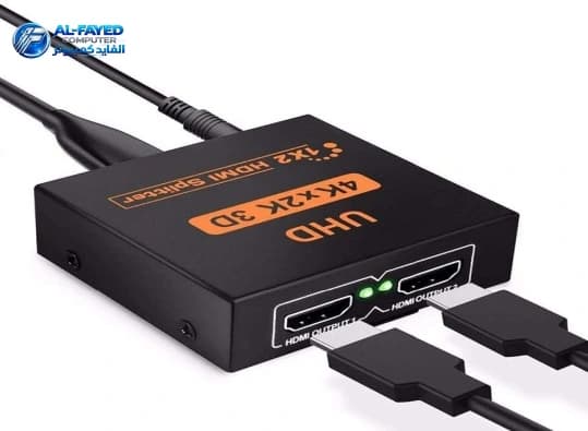 Hdmi Splitter  2×1 4K  Green مشترك الشاشات - View 1