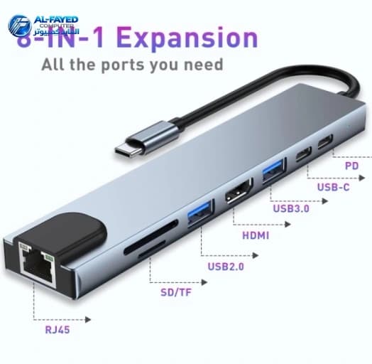Generic  8 In 1  Type-C To HD - View 1