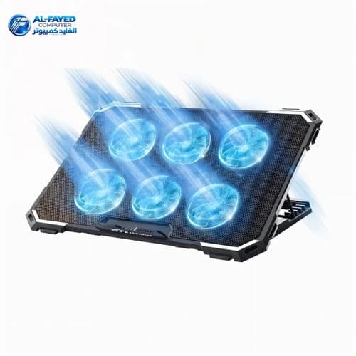 LAPTOP COOLER LED   C-6000 كراش 6 فانة - View 1