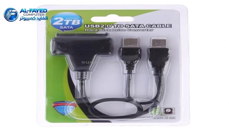 USB.2  TO SATA Cable - View 1