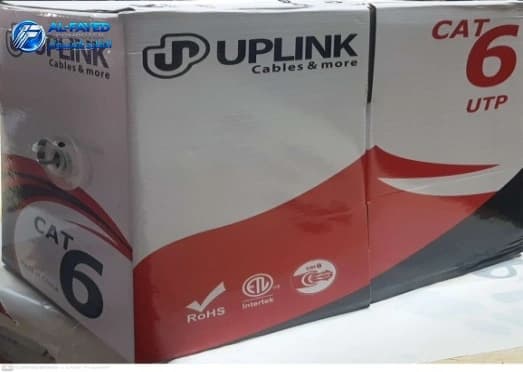 Cat-6 U-Plink 305متر لون الكبل رمادى - View 1