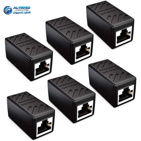 كونكتور نت أسود هاى كوليتي Conector 1x1 - View 1