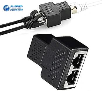 كونكتور نت أسود هاى كوليتي Conector 1x2 - View 1