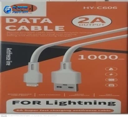 Cable G-Max HY  C-606 1.5 متر 1.5 متر    I phone    أيفون - View 1