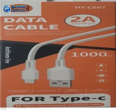 Cable G-Max HY  C-607 1.5 متر    Type-C تايب سى - View 1